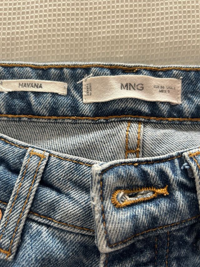 Pantalón vaquero mujer azul