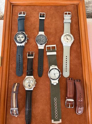 5 x Swatch Irony Relojes