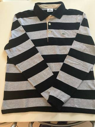 Polo Lacoste a righe Uomo Taglia L
