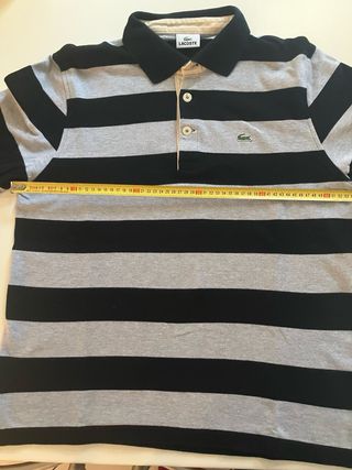 Polo Lacoste a righe Uomo Taglia L