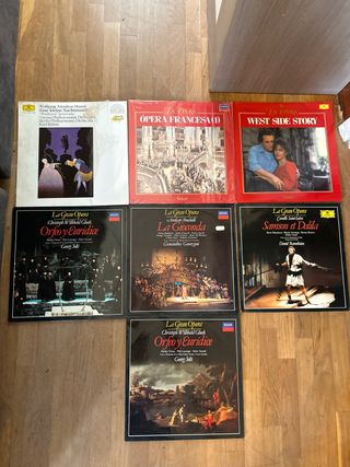 Vinilos de Ópera Clásica - Colección Variada