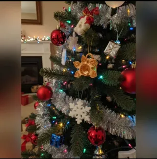 2 Adornos árbol navidad Stranger Things demogorgon