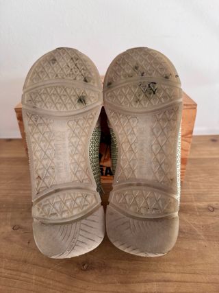 Tenis Hispanitas Beige y Verde