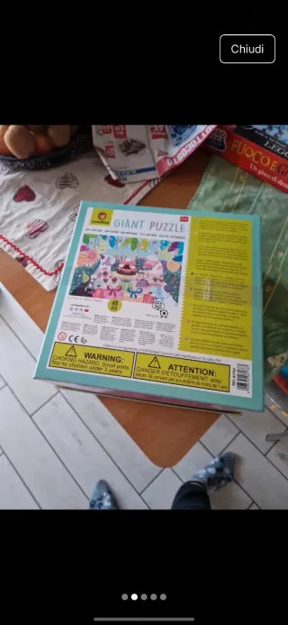 Puzzle Gigante Educativo per Bambini