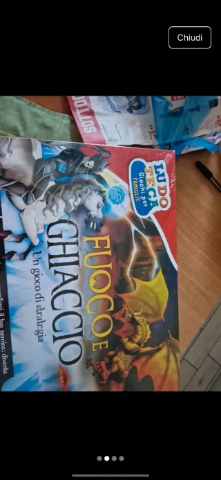 Gioco da tavolo Fuoco e Ghiaccio Lisciani