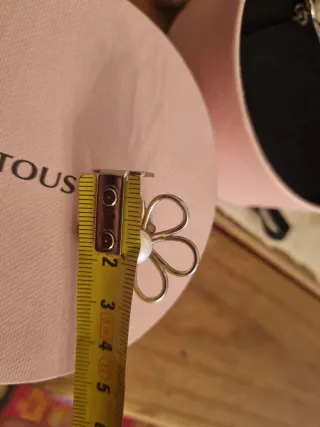 Pendientes Tous Flor Plata y Perla