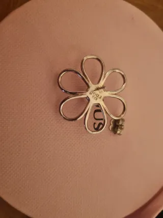 Pendientes Tous Flor Plata y Perla