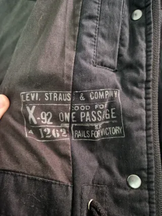 Cappottino Levi's 3/4 Tg S Nero