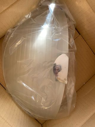 Pack 2 Apliques Acero y Cristal