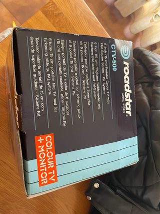 TV Portátil Roadstar CTV-500 Color 6