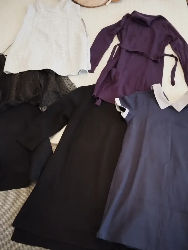 Lote 4 vestidos invierno mujer