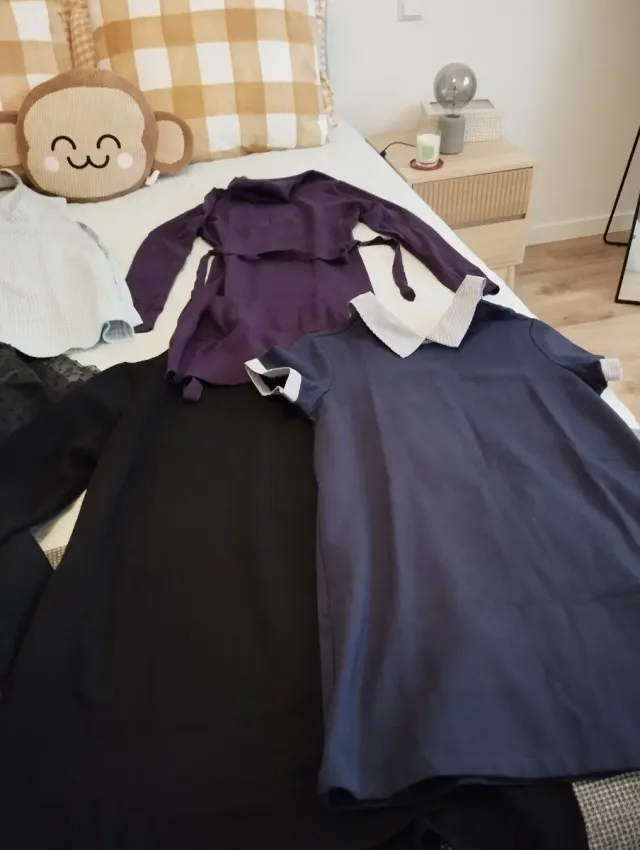 Lote 4 vestidos invierno mujer