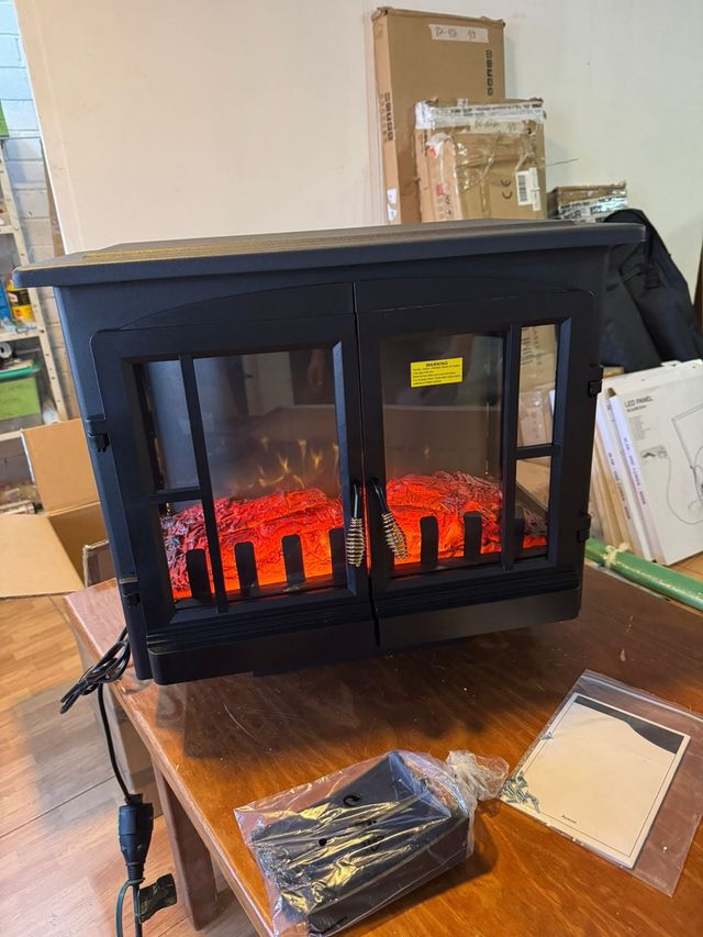 Chimenea Eléctrica Decorativa LED 1000/2000W