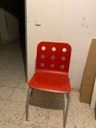 Pack 3 Sillas Escritorio Madera/Metal