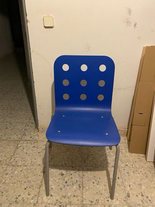 Pack 3 Sillas Escritorio Madera/Metal