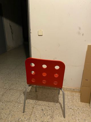 Pack 3 Sillas Escritorio Madera/Metal