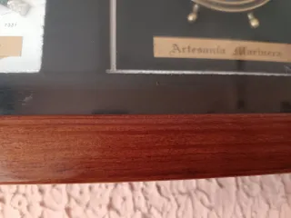 Cuadro Nudos Marineros Madera y Metal