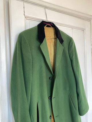 Cappotto Ballantyne uomo verde cashmere taglia 50