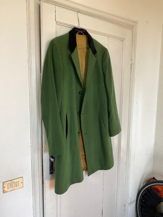 Cappotto Ballantyne uomo verde cashmere taglia 50