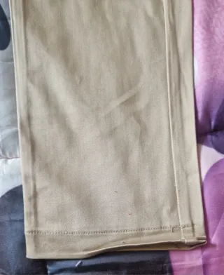 Pantaloni donna beige