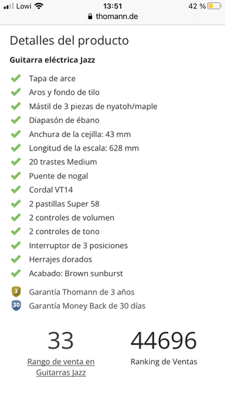 Ibanez AF95 Guitarra Eléctrica