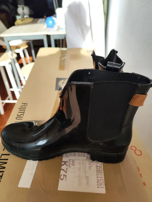 Botas de agua Tommy Hilfiger Negras