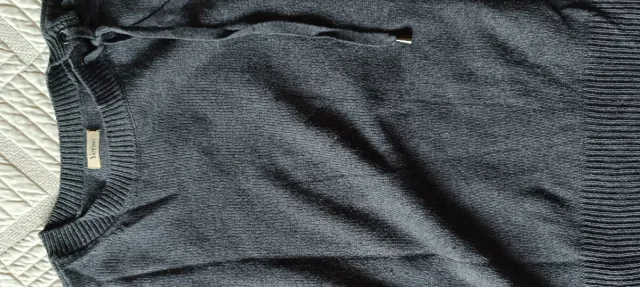 Jersey Yerse Algodón Viscosa Lana Cachemira Gris