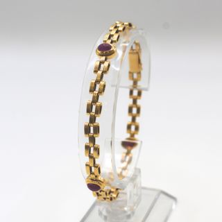Pulsera Oro 18K, Tipo Cartier, 16.34gr, 20cm