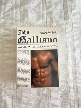 Camiseta tirantes John Galliano