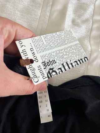 Camiseta tirantes John Galliano