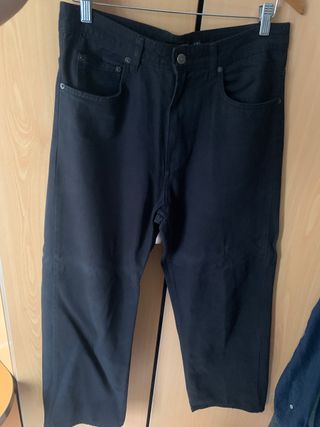 Pull&Bear Pantalón Vaquero Negro