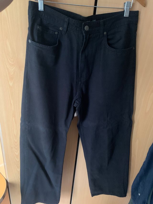 Pull&Bear Pantalón Vaquero Negro