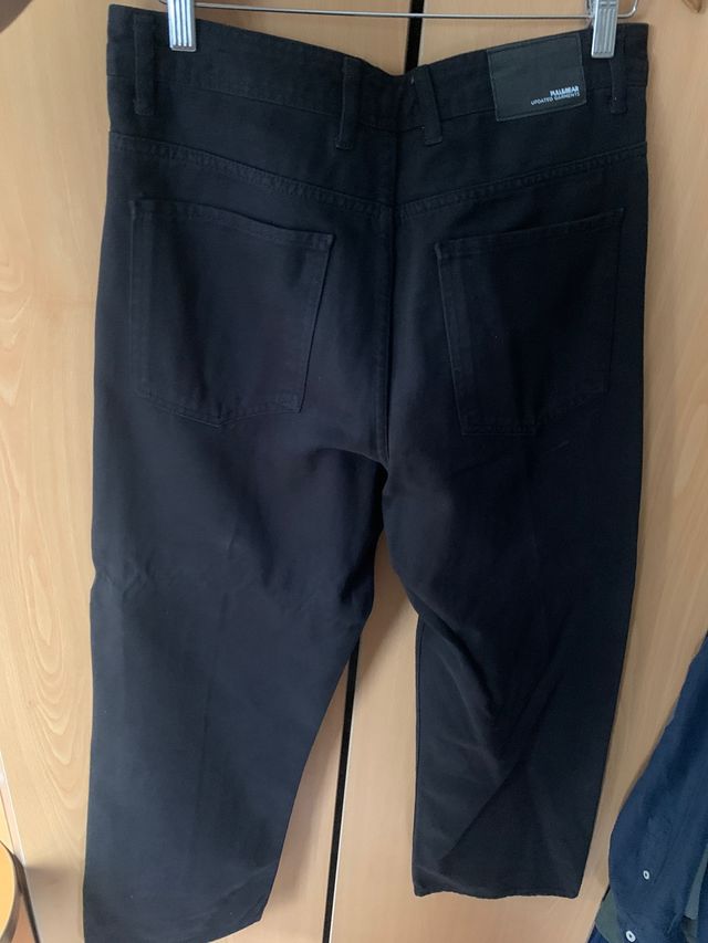 Pull&Bear Pantalón Vaquero Negro