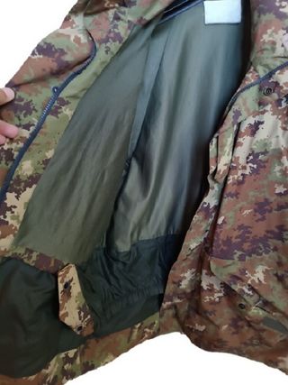 Giaccone militare mimetica aeronautica esercito