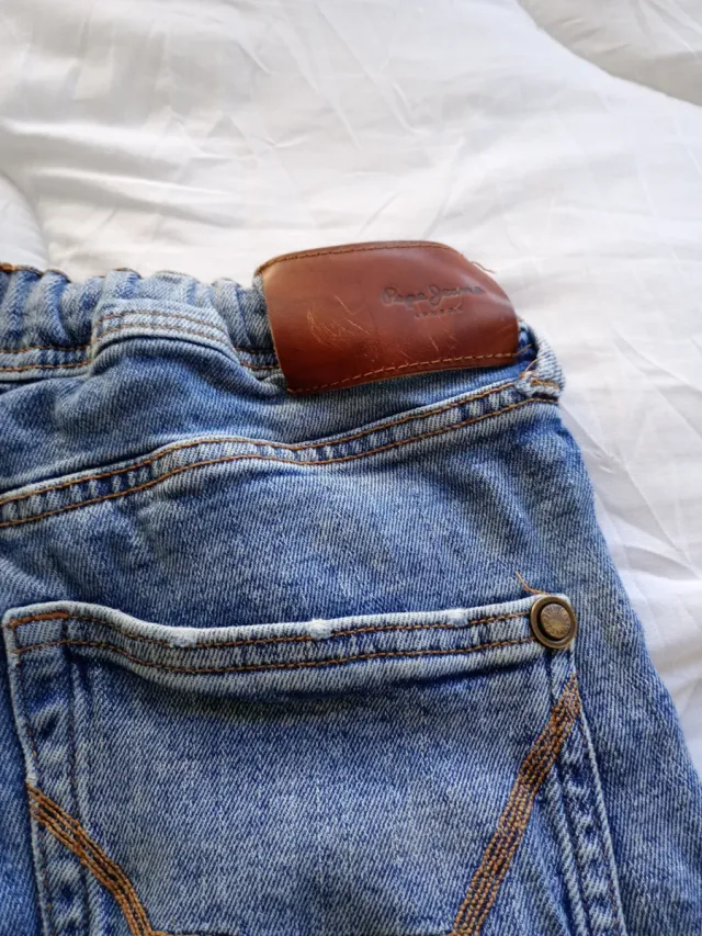 Vaqueros hombre azules