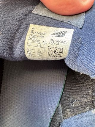 Zapatillas New Balance 574 Cordura Talla 44