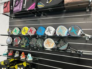 Estantería cristal y metal