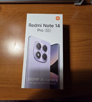 Xiaomi Redmi Note 5G con cover