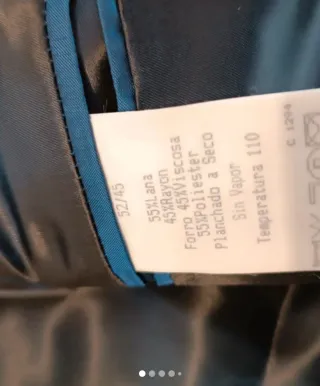 Traje de boda negro y azul