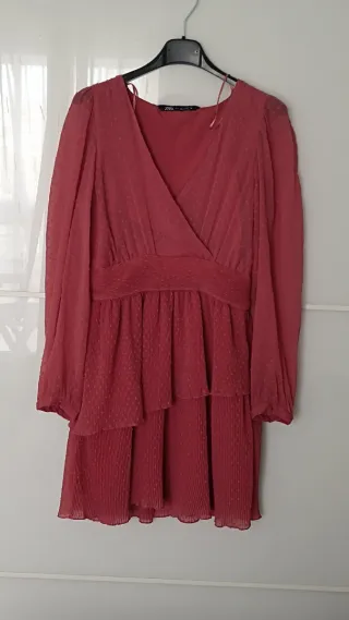 Vestido ZARA rosa