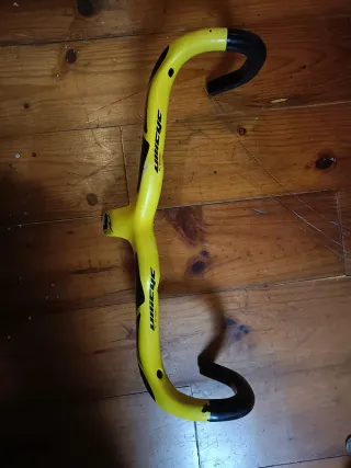 Manillar carbono amarillo