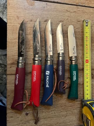 Lotto 5 Coltelli Opinel