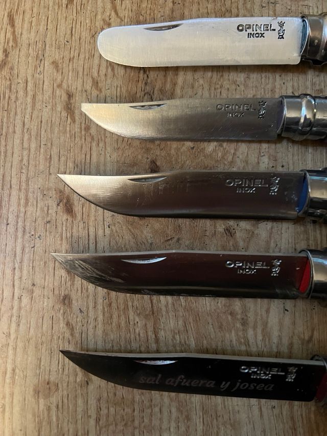 Lotto 5 Coltelli Opinel