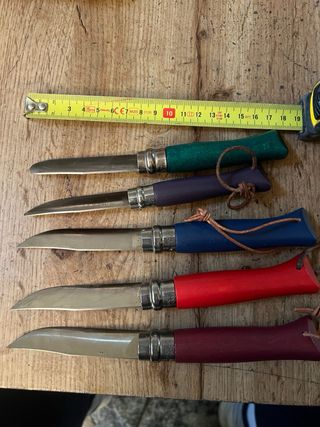 Lotto 5 Coltelli Opinel