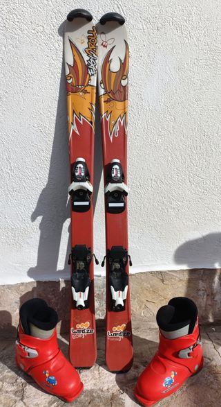 Pack Esquís 104cm + Botas Talla 30