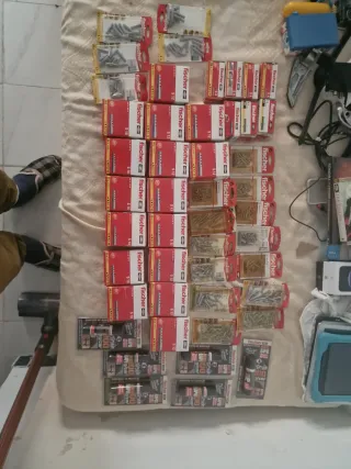 Lote tacos Fischer S12, S10, S4, S7 y Monta Rapid