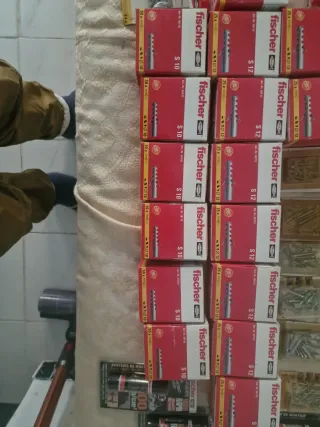 Lote tacos Fischer S12, S10, S4, S7 y Monta Rapid