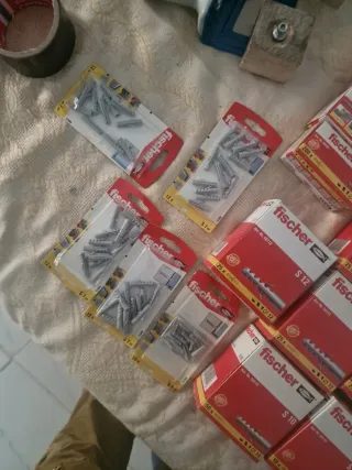 Lote tacos Fischer S12, S10, S4, S7 y Monta Rapid