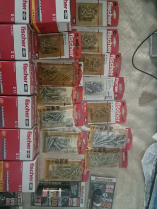 Lote tacos Fischer S12, S10, S4, S7 y Monta Rapid