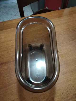 Vaso Vasca Marrone Trasparente